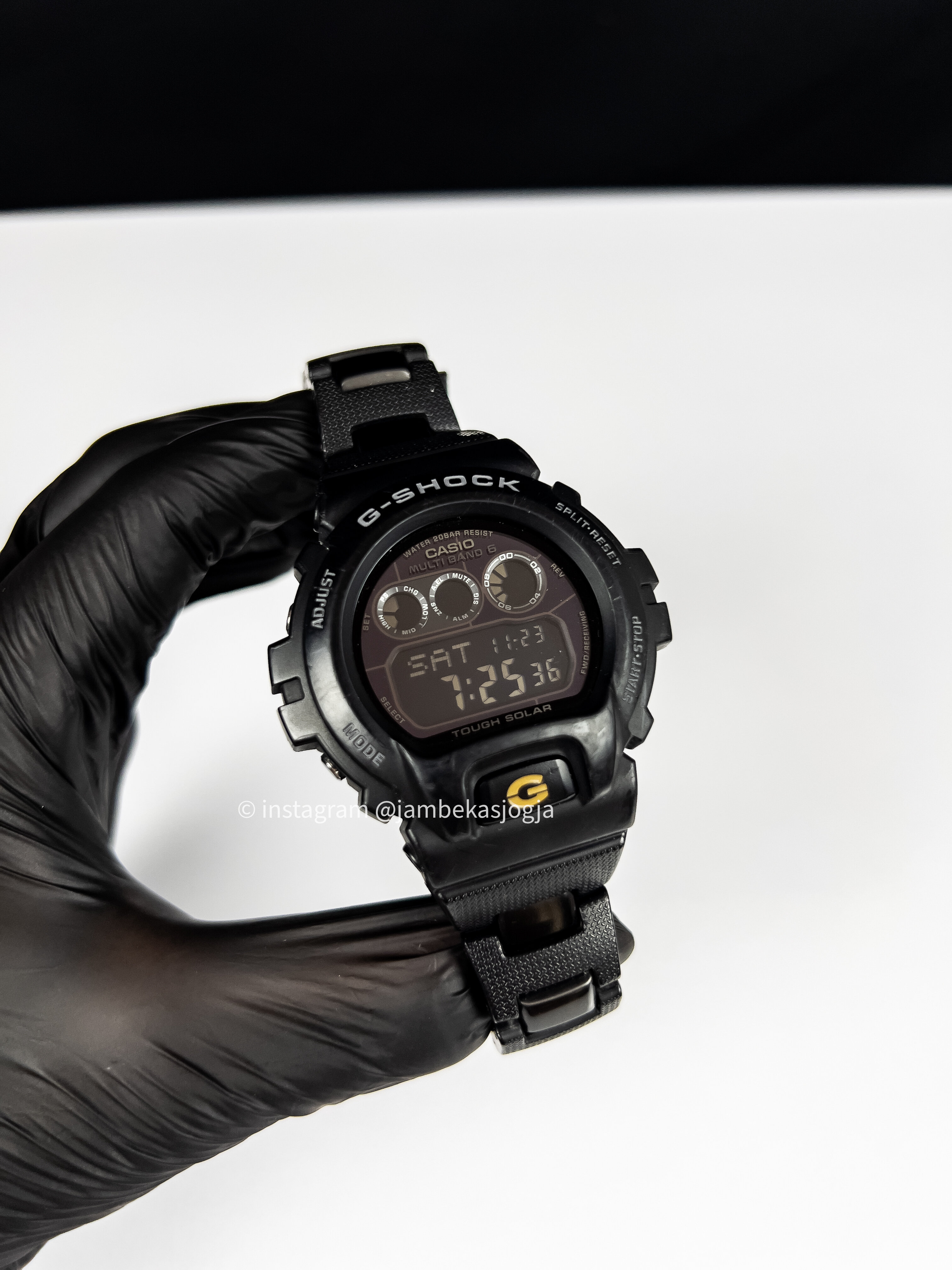 (SKU 126) Casio G-Shock GW-6900BC-1JF Multiband 6 Tough Solar