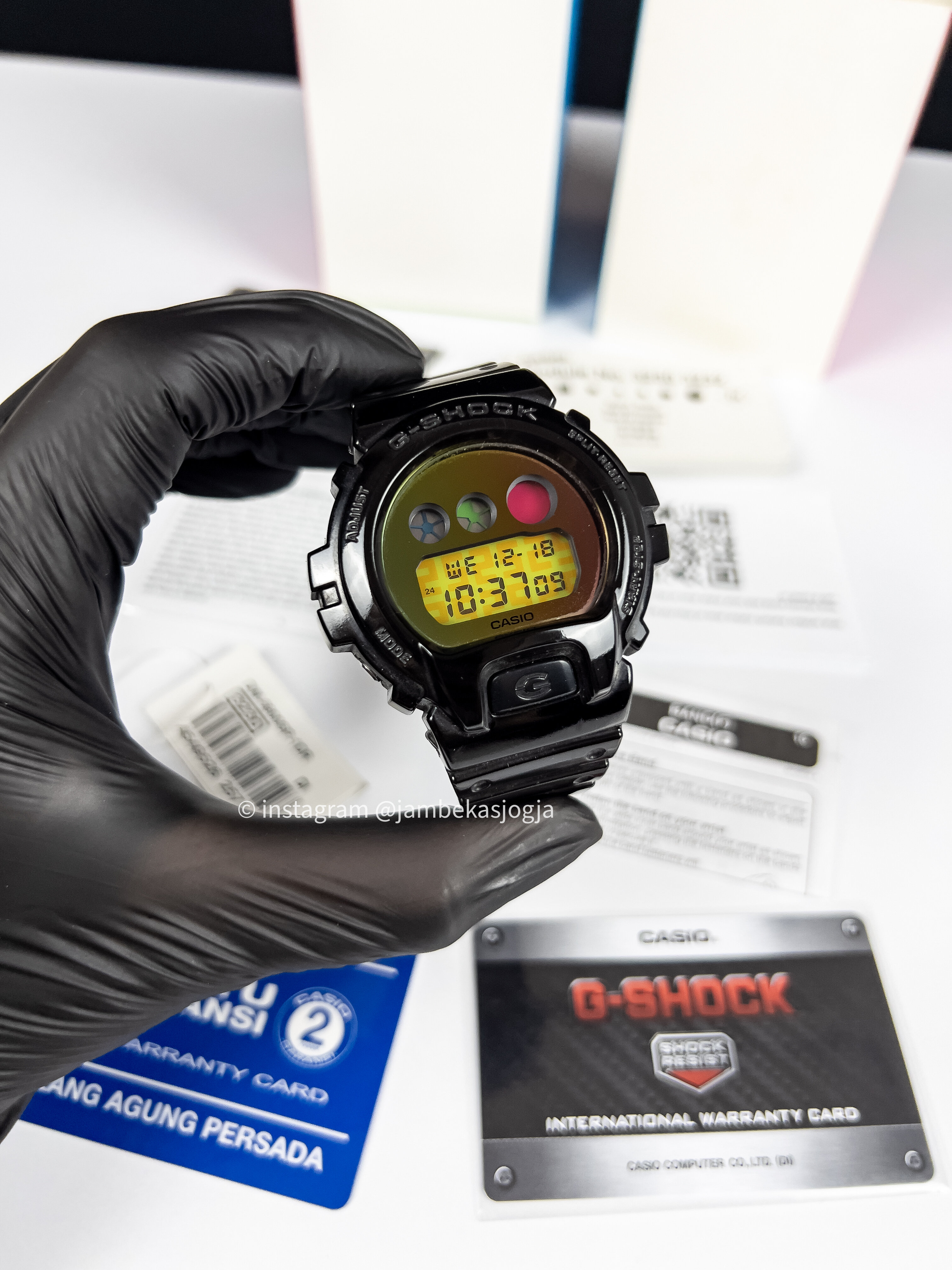 (SKU 99) DW6900SP-1 Black Commemorative Watch Anniversary 25th edition