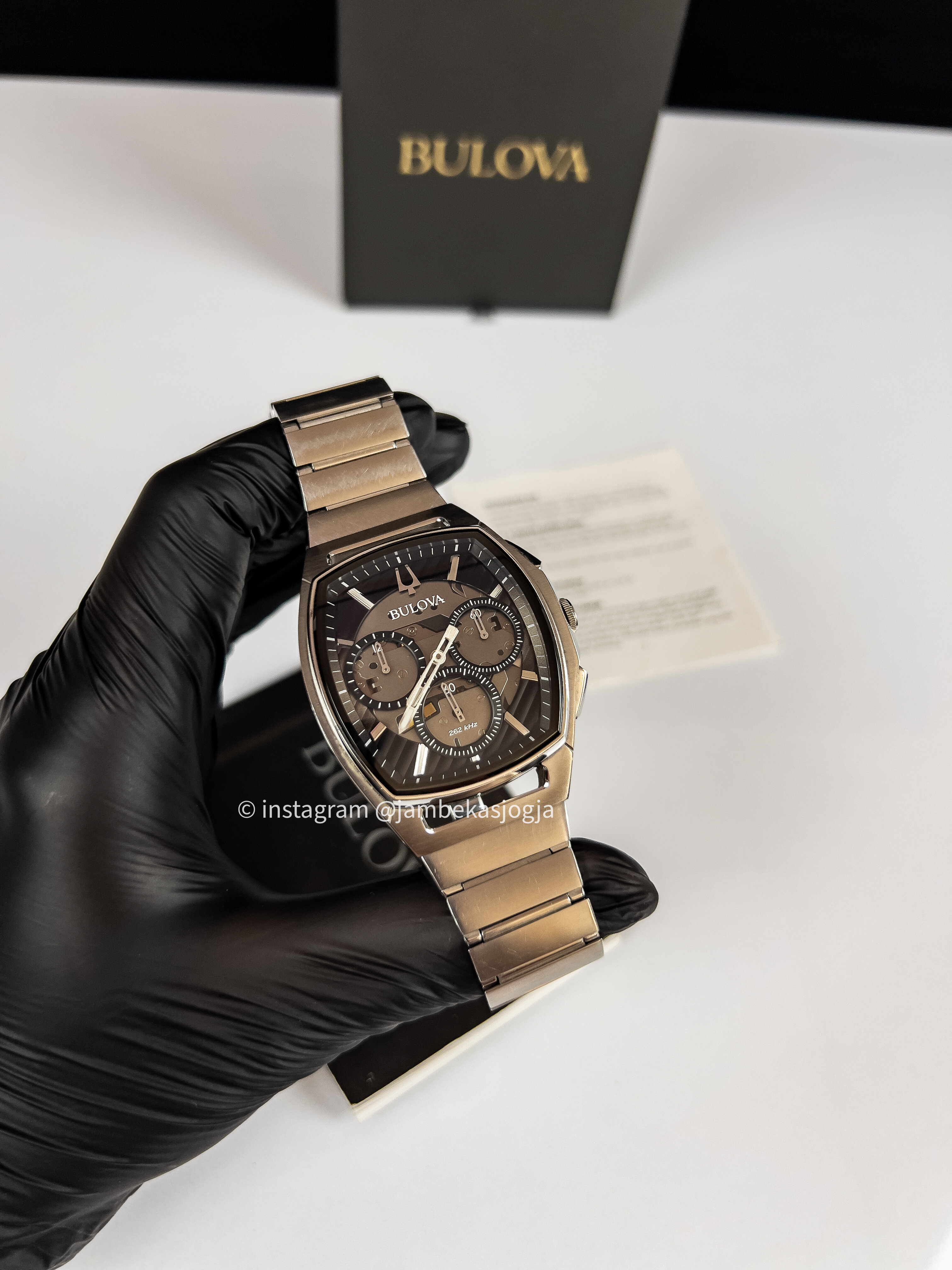 (SKU 44) Bulova Curv 96A257 Herrenchronograph