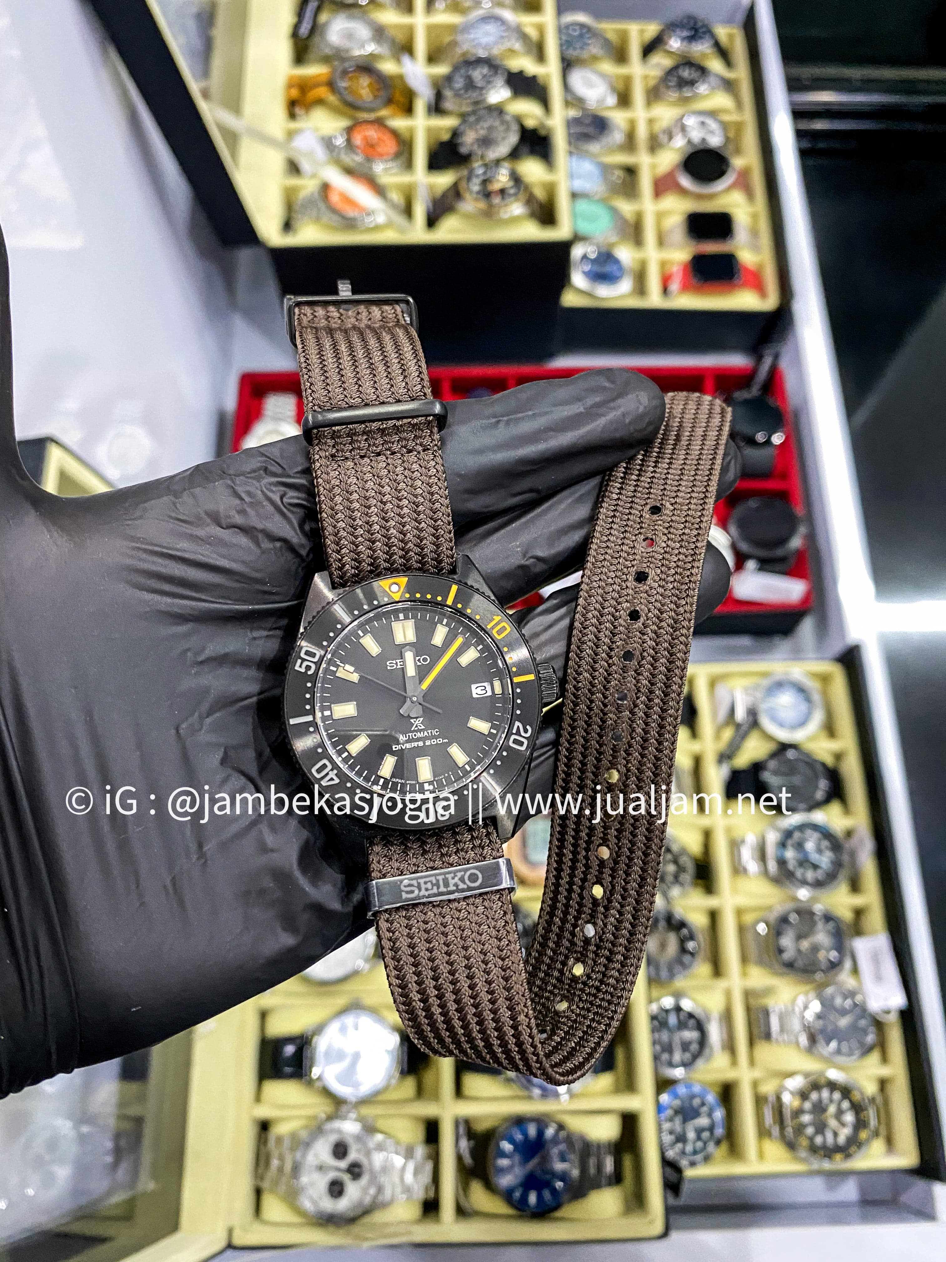 (SKU 108) Seiko Prospex SPB253J1 The Black Series 1965 Divers 200M Modern Re-interpretation LIMITED EDITION GARANSI JANUARI 2028
