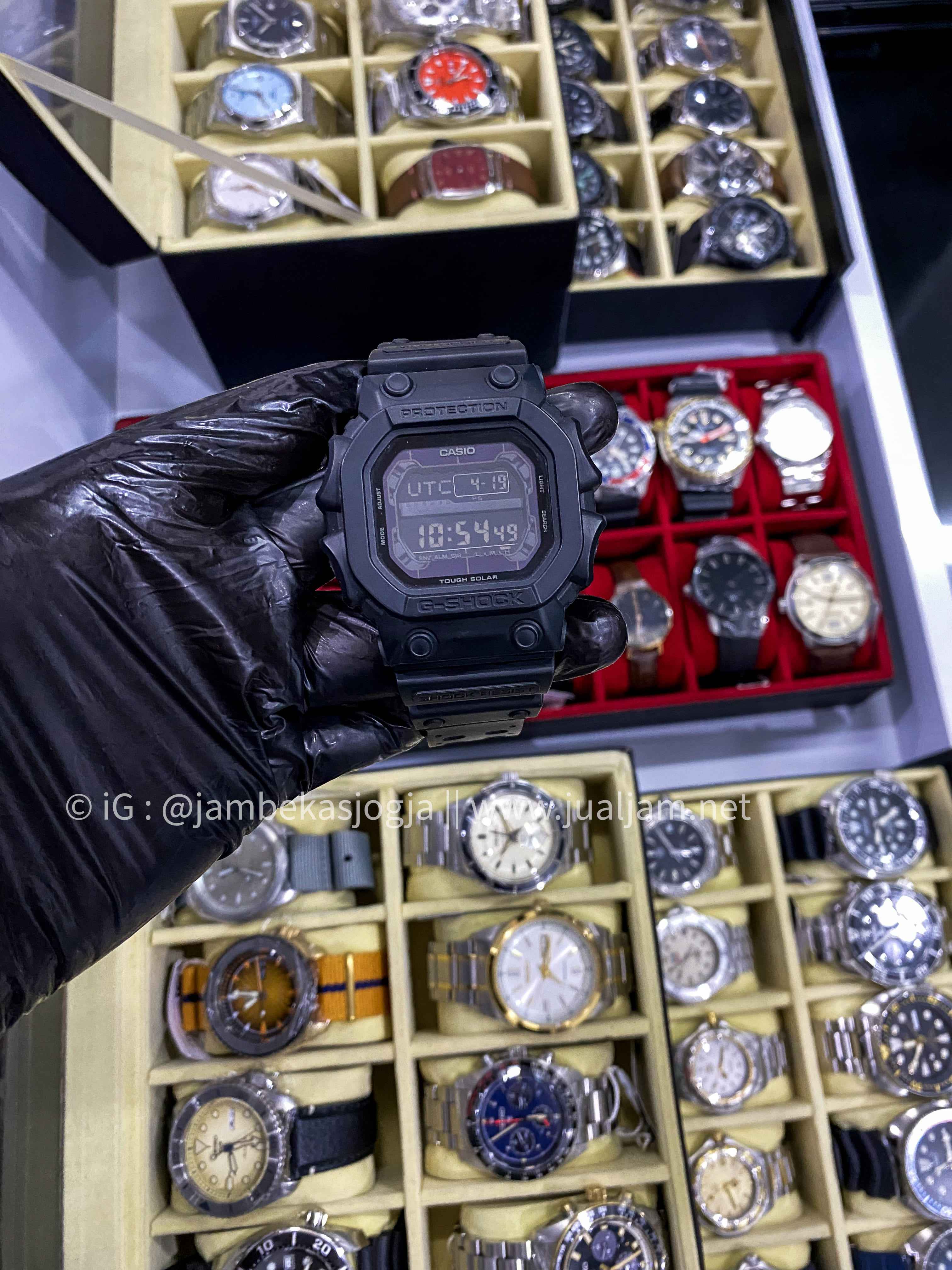 (SKU 229) Casio G-Shock GX-56BB-1DR King Kong Solar Powered WR 200M Digital Dial Black Resin Band GARANSI RESMI AGUSTUS 2025