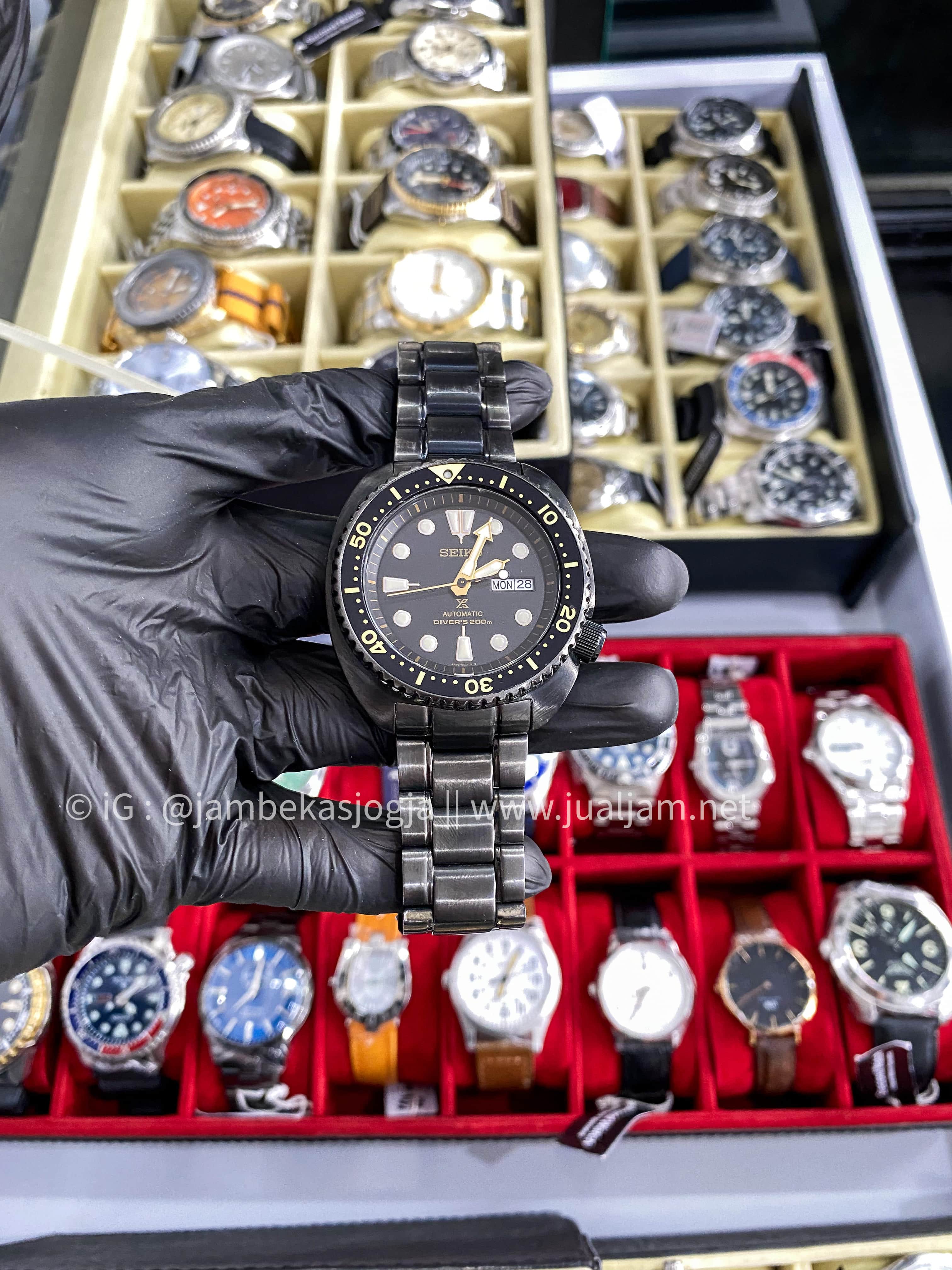 (SKU 245) SEIKO PROSPEX SRP775K1 AUTOMATIC TURTLE WATCH STAINLESS STRAP