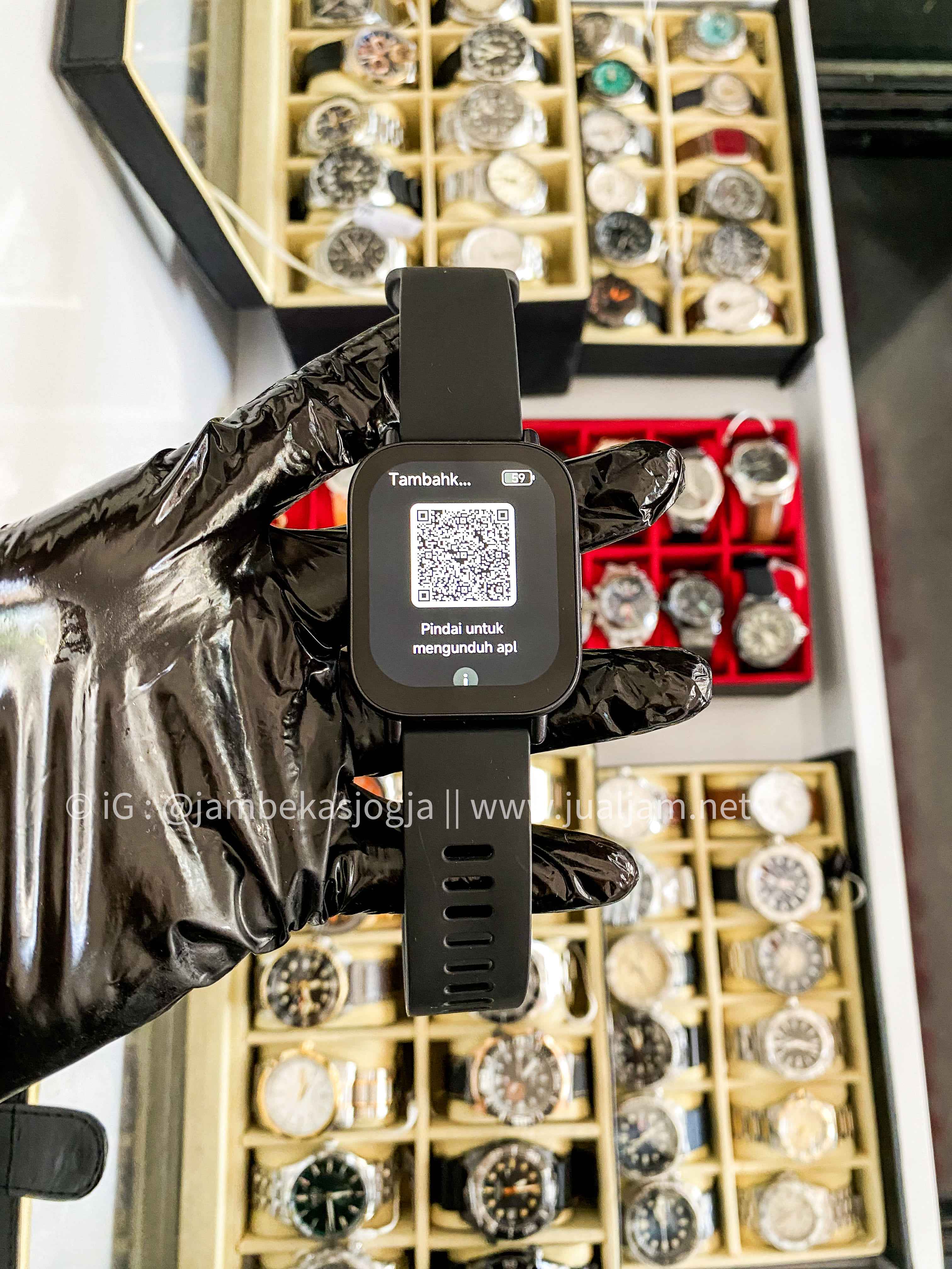 (SKU 273) Redmi Watch 5 Active Black Rubber Strap