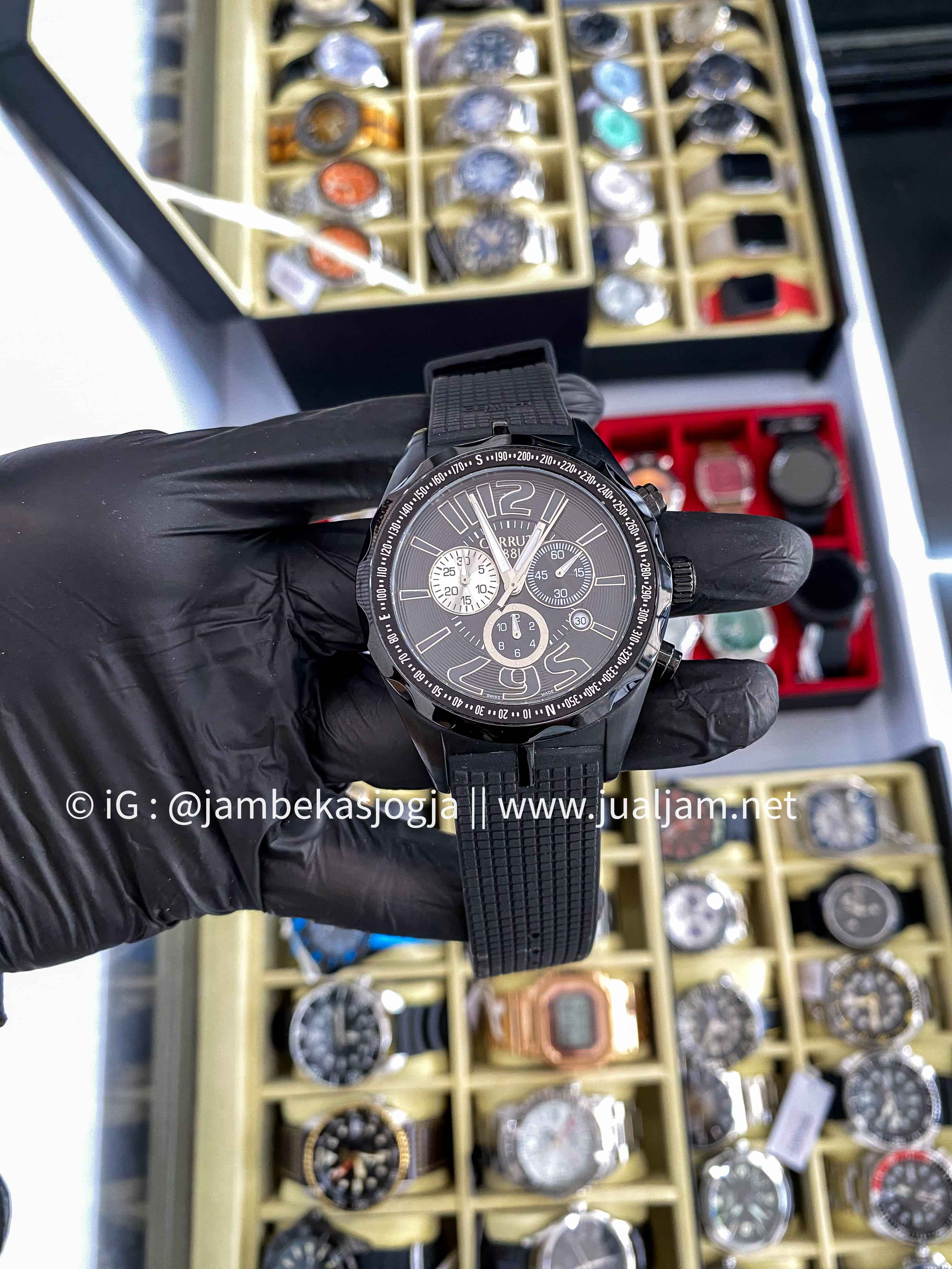 (SKU 121) Cerruti Gents Watch Swiss Made Collection Veliero CT100891S23