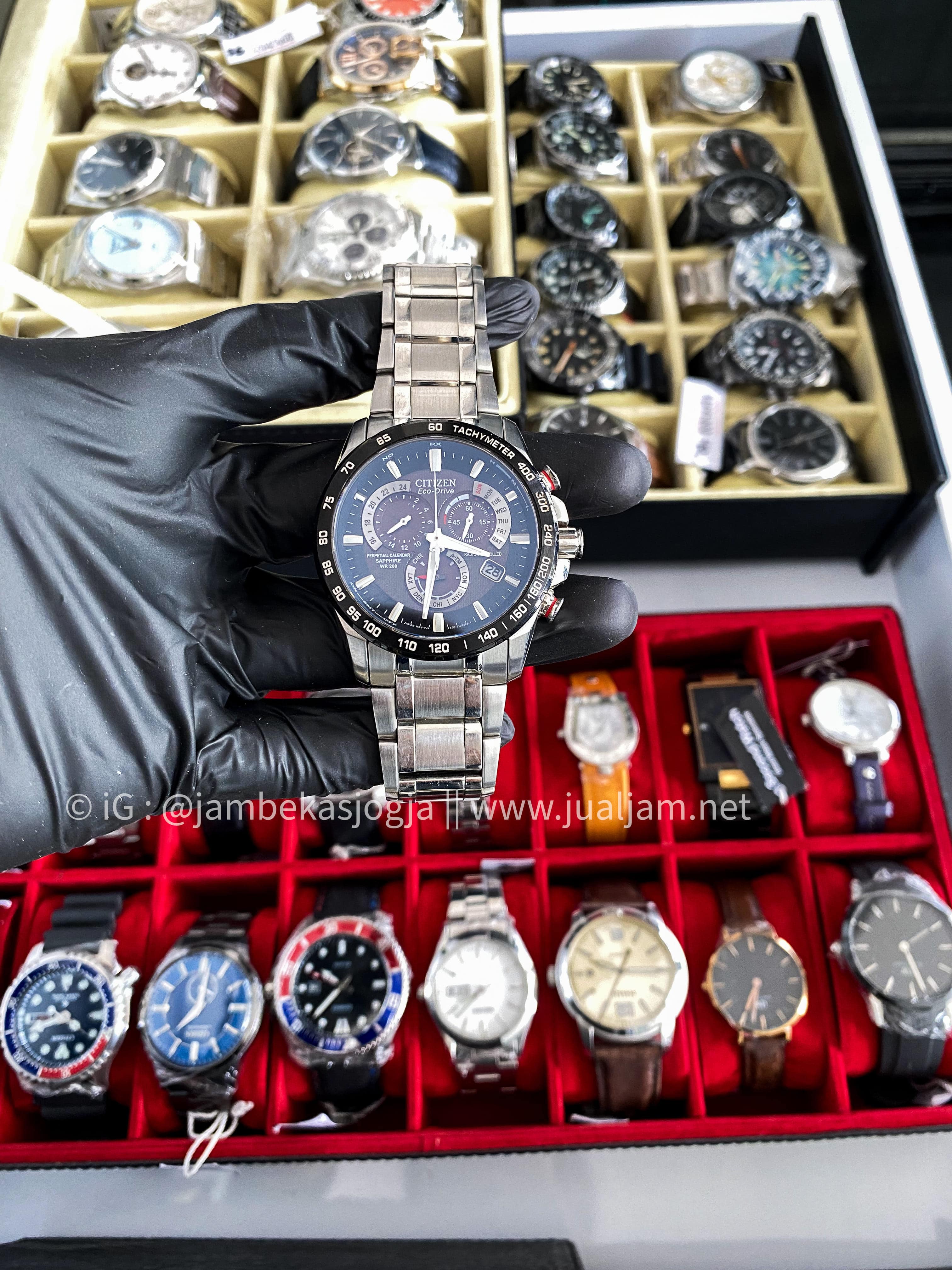 (SKU 32) Citizen Eco-Drive PCAT Quartz Mens Watch,Silver-Tone CB5898-59E